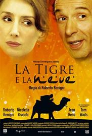 Tigris a hóban
